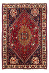 Qashqai Tappeto 158x242cm - Tappeto persiano - Rettangolo / Rosso scuro / 158 x 242 cm Rettangolo