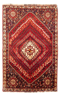 Tapis persan - Nomadic - 256 x 163 cm - rouge foncé