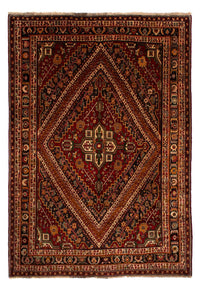 Tapis persan - Nomadic - 290 x 206 cm - rouge foncé