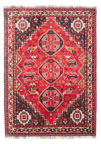 Tapis persan - Nomadic - 154 x 104 cm - rouge foncé