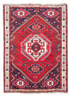 Qashqai Tapis 117x158cm - Tapis persan - Rectangle / Rouge foncé / 117 x 158 cm Rectangle