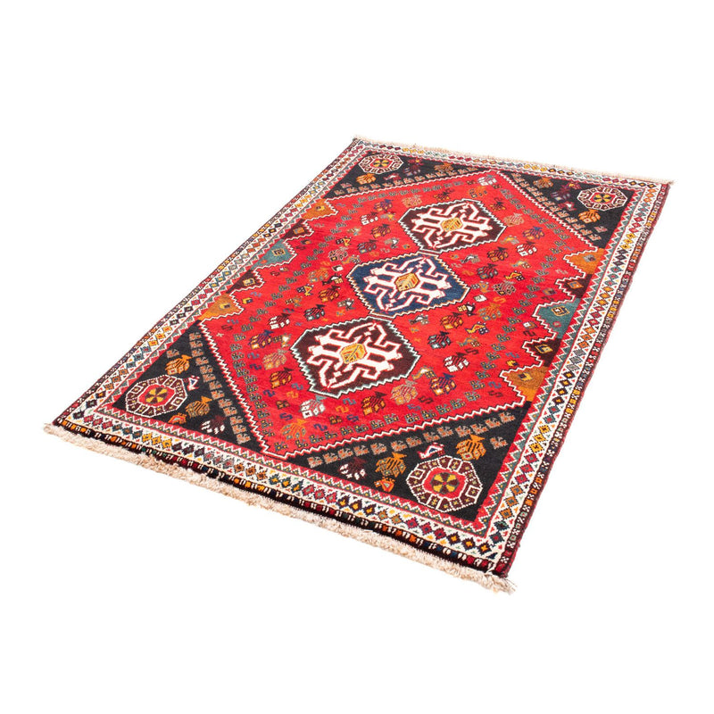 Perserteppich - Nomadic 151 x 106 cm - dunkelrot
