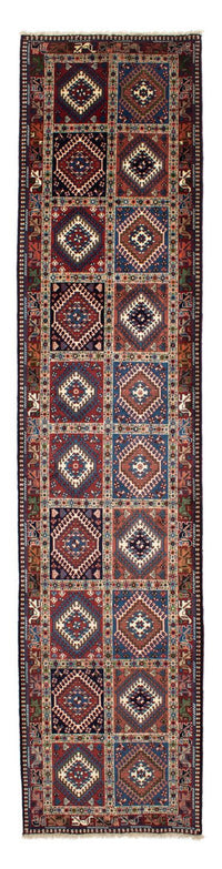 Tapis de couloir Tapis persan - Nomadic - 398 x 83 cm - multicolore