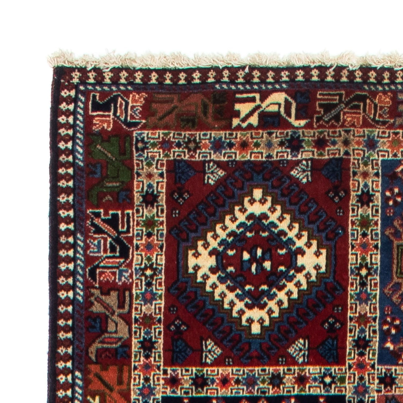 Perserteppich - Nomadic 398 x 83 cm - mehrfarbig