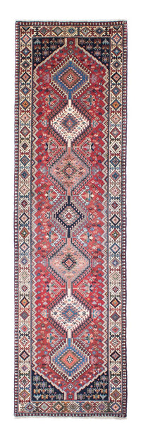 Tapis de couloir Tapis persan - Nomadic - 292 x 80 cm - rouge clair