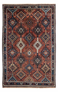 Tapis persan - Nomadic - 322 x 207 cm - marron