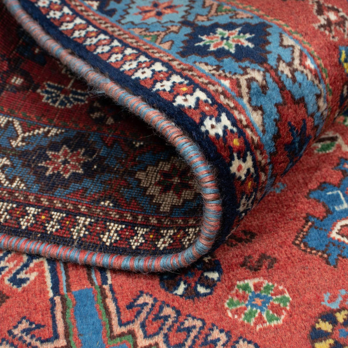 Perserteppich - Nomadic 193 x 102 cm - hellrot