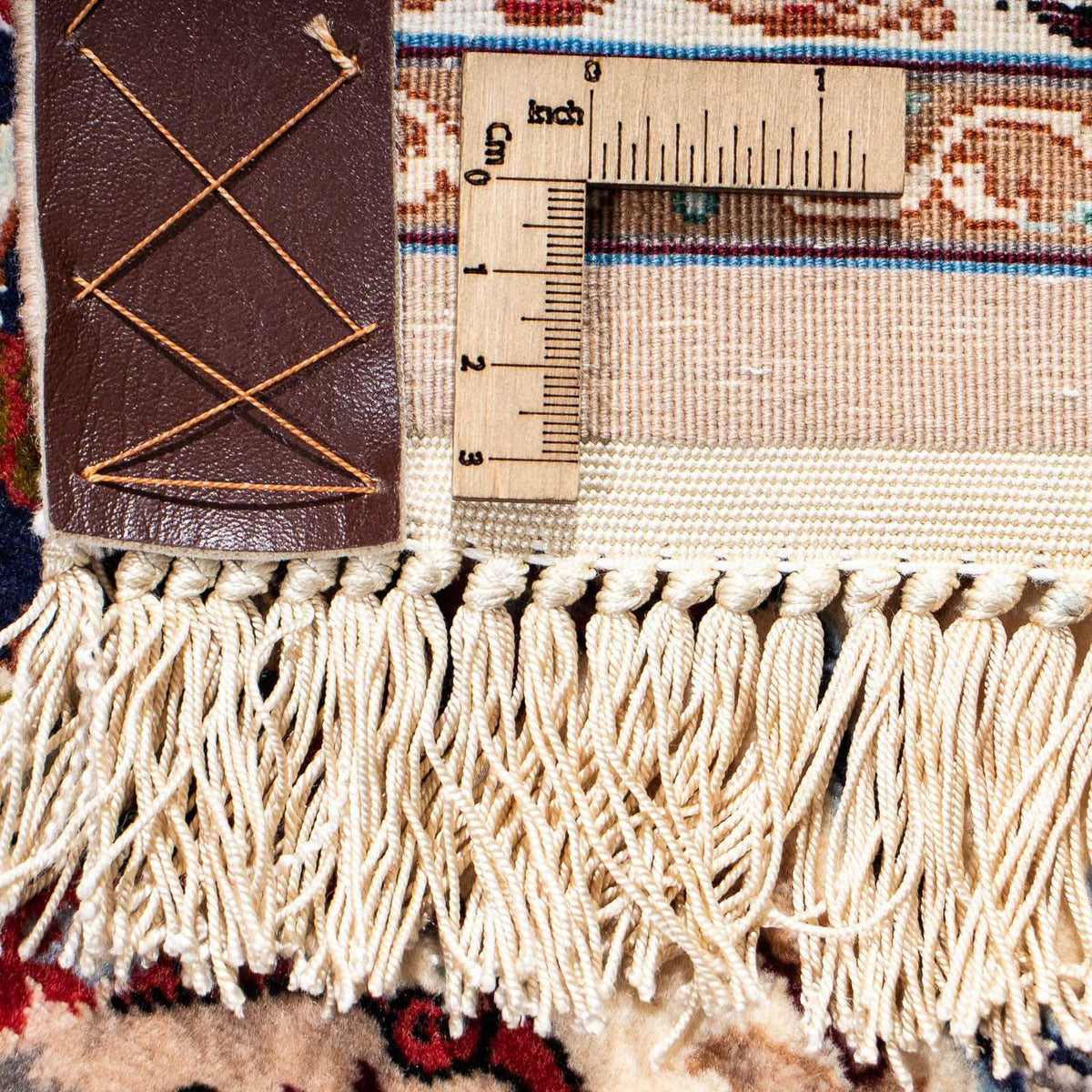 Tappeto di seta - Ghom seta - Premio - 202 x 128 cm - beige