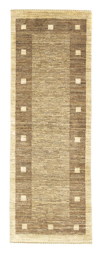 Tappeto corsia Tappeto Gabbeh - Indus - 211 x 75 cm - beige