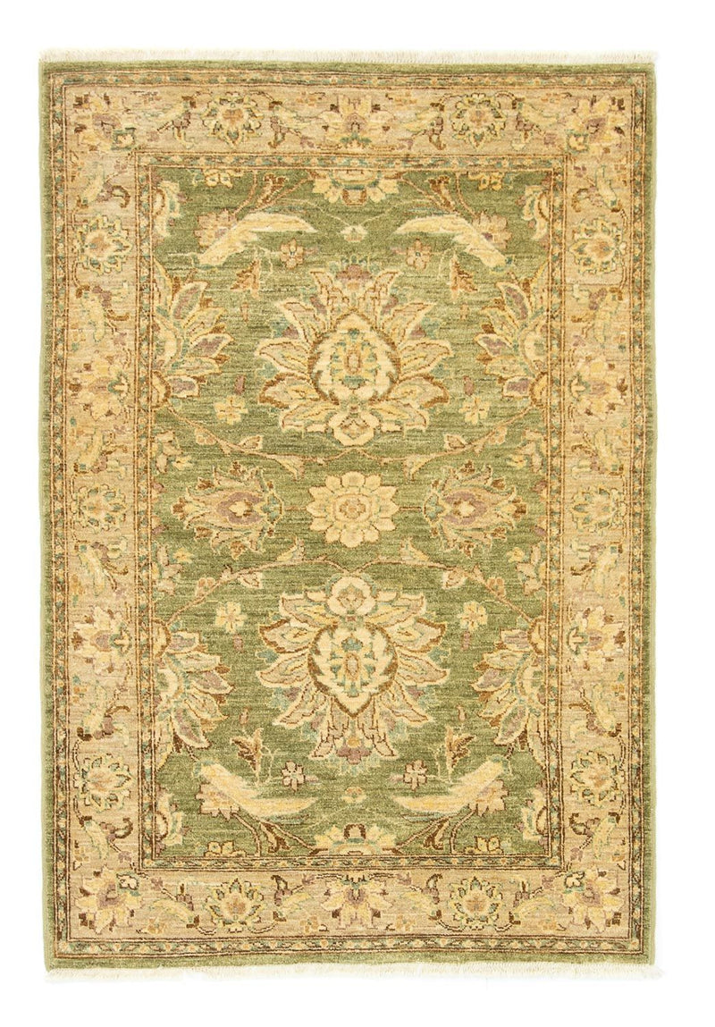 Ziegler Teppich 187 x 121 cm - grün