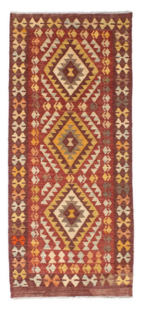 Tapis de couloir Tapis Kelim - Oriental - 189 x 78 cm - rouge foncé