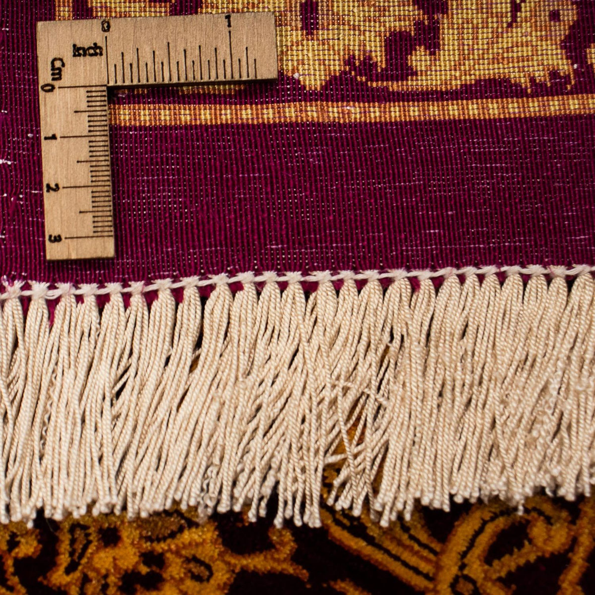 Seidenteppich - Ghom Seide - Premium 216 x 132 cm Teppichbrücke