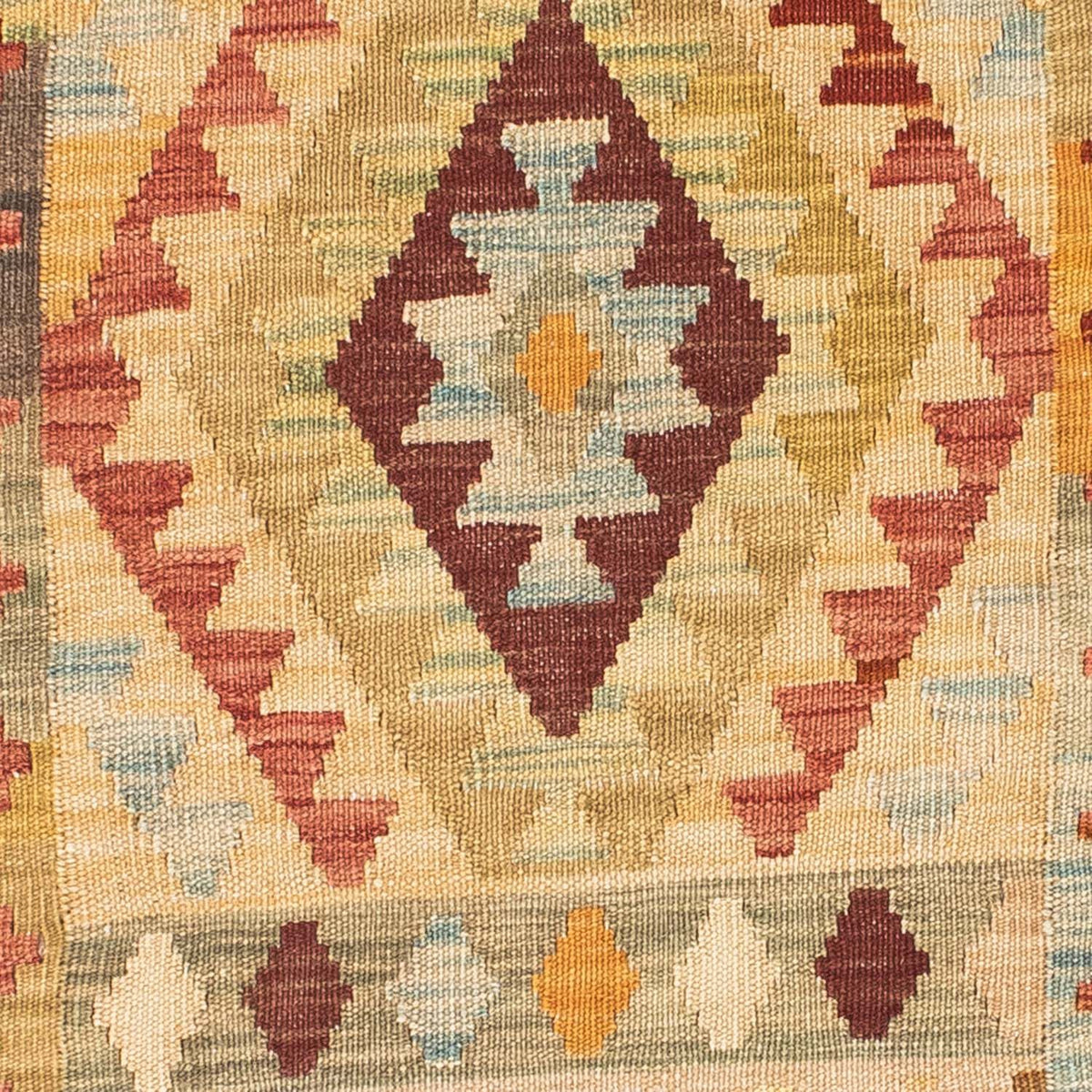 Kelim Teppich - Oriental 198 x 75 cm - beige