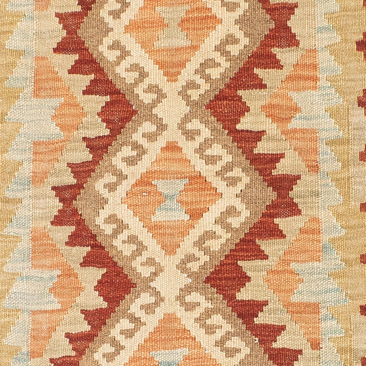 Kelim Teppich - Oriental 200 x 75 cm - beige