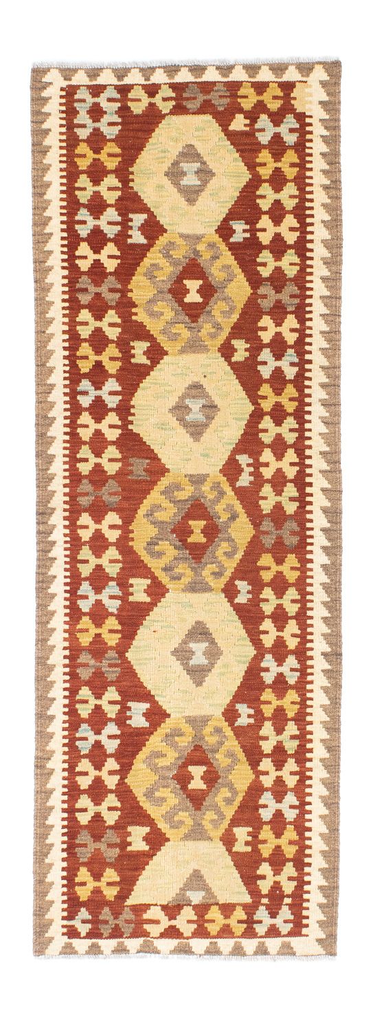 Kelim Teppich - Oriental 195 x 67 cm - rost