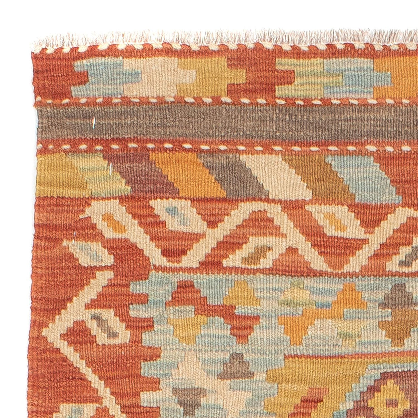 Tapis Kelim de Maimene Tapis 194x65cm - Tapis en laine