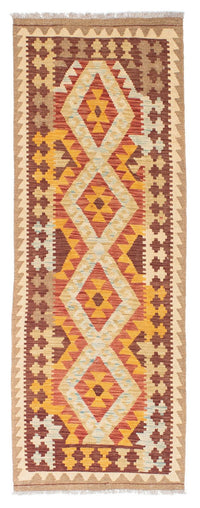 Tapis de couloir Tapis Kelim - Oriental - 200 x 70 cm - beige