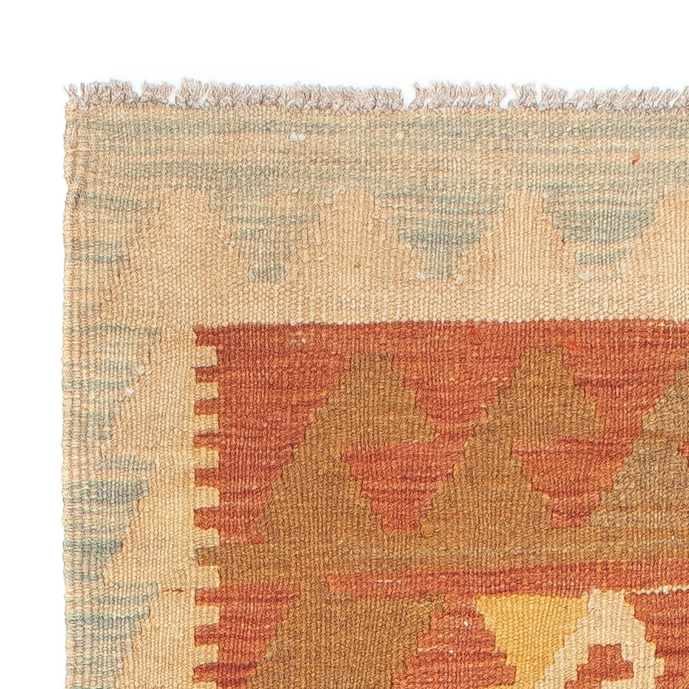 Kilim Maimana Tappeto 200x60cm - Tappeto di lana