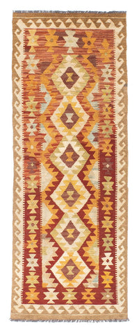 Tapis de couloir Tapis Kelim - Oriental - 198 x 73 cm - beige