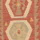 Kelim Teppich - Splash 193 x 64 cm