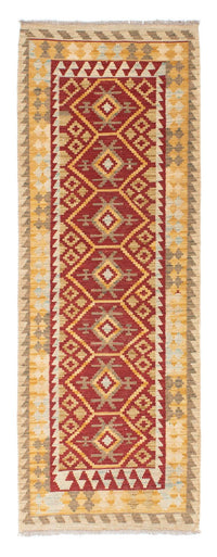 Tapis de couloir Tapis Kelim - Oriental - 203 x 71 cm - rouge