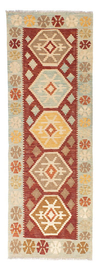 Tapis de couloir Tapis Kelim - Oriental - 203 x 70 cm - beige