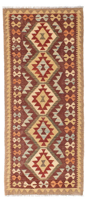 Kelim Teppich - Oriental 192 x 76 cm - braun