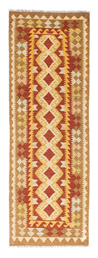 Tapis de couloir Tapis Kelim - Oriental - 202 x 70 cm - beige