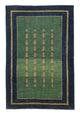 Gabbeh Teppich - Perser 184 x 122 cm - grün