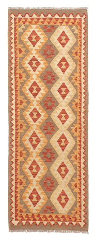 Tapis de couloir Tapis Kelim - Splash - 193 x 66 cm - multicolore