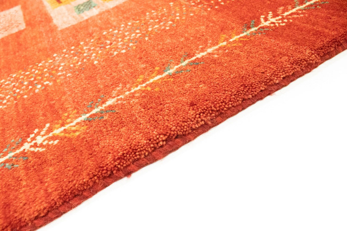 Gabbeh Persisch Teppich 230x180cm - Perserteppich Wollteppich