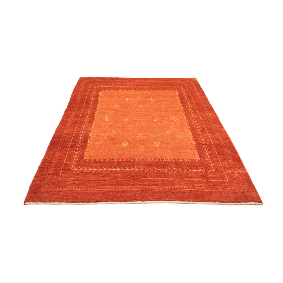 Gabbeh Teppich - Perser 238 x 175 cm - rot