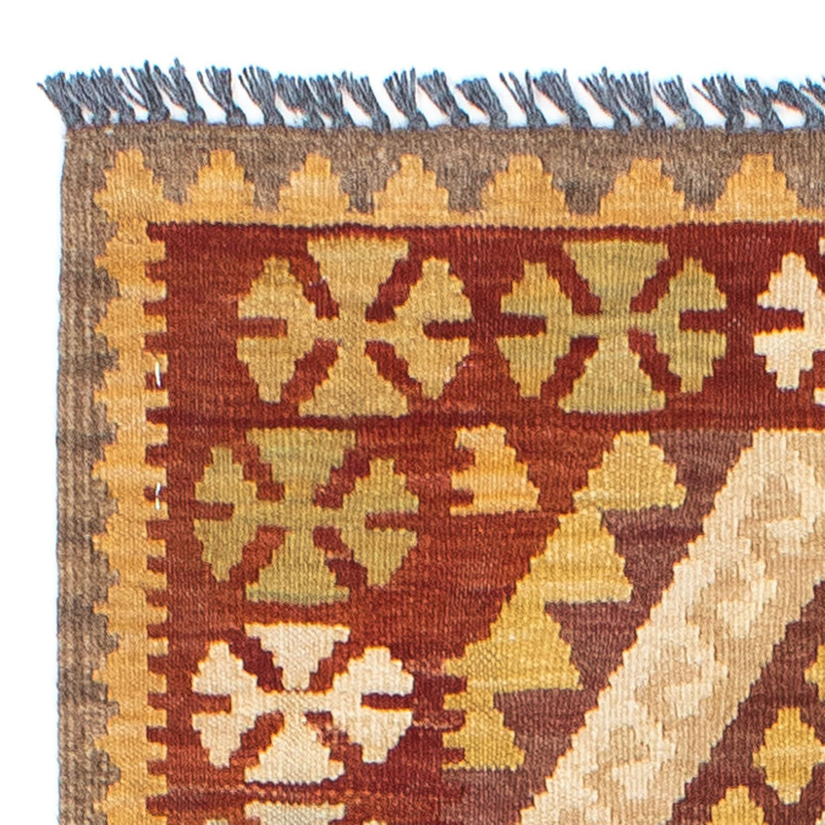 Kelim Teppich - Oriental 210 x 68 cm - beige