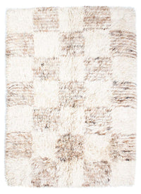 Tapis à poils longs - 252 x 172 cm - beige