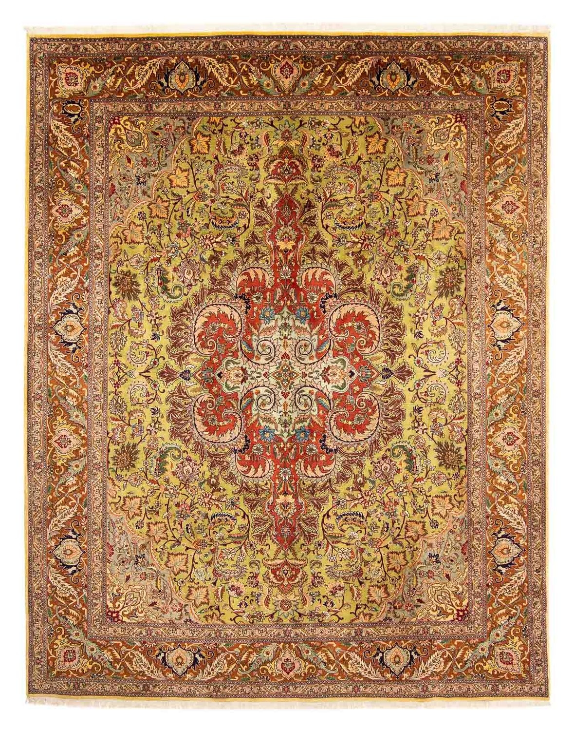 Perserteppich - Täbriz - Royal 373 x 296 cm Teppich Wohnzimmer
