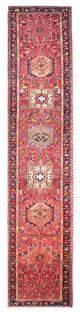 Qaraja Tappeto 83x386cm - Tappeto persiano - rosso