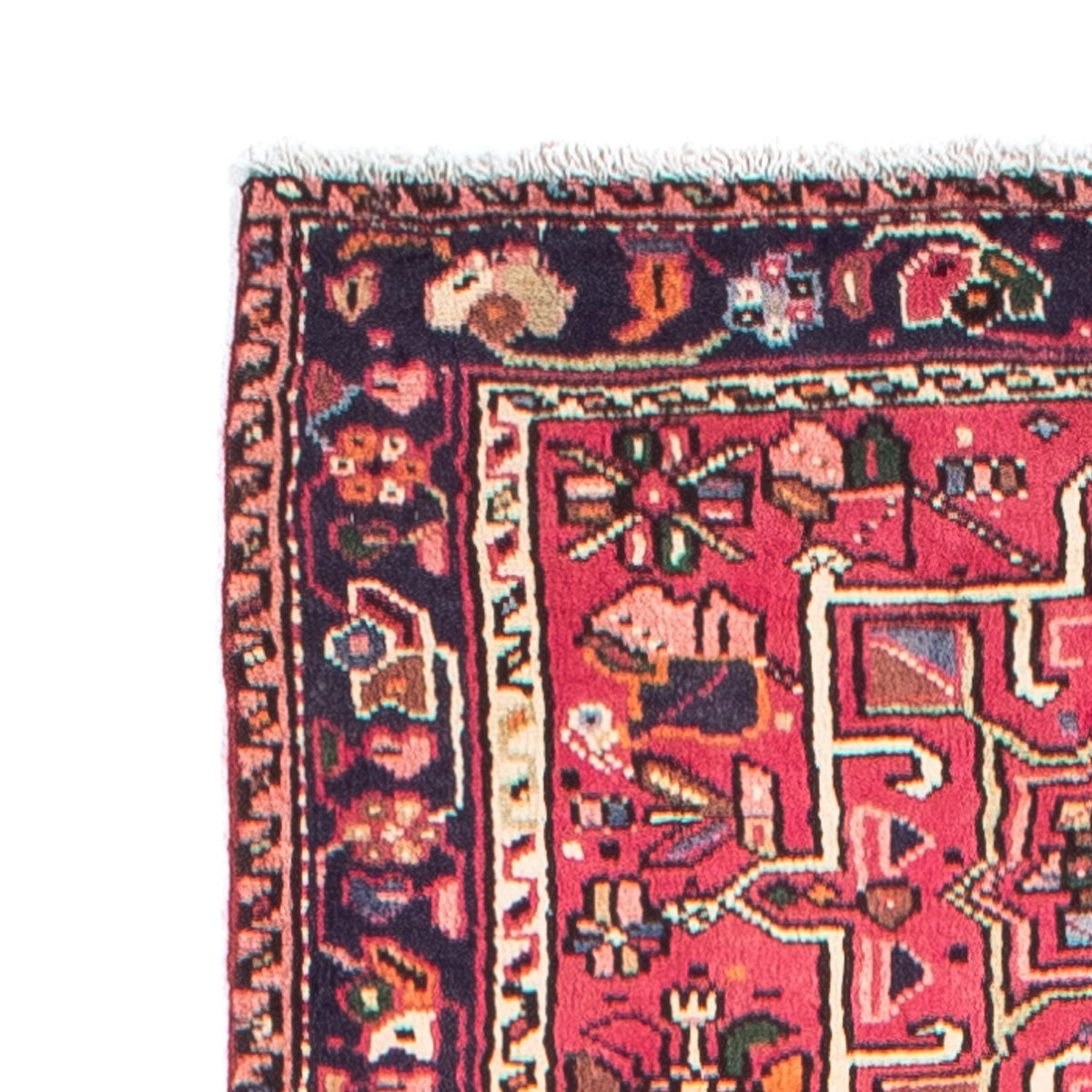 Qaraja Tappeto 83x386cm - Tappeto persiano - rosso