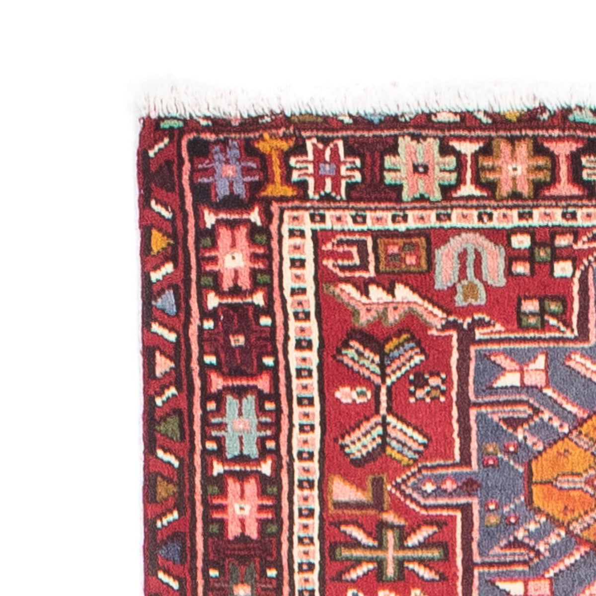 Qaraja Tappeto 77x390cm - Tappeto persiano - rosso