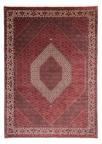 Tapis persan - Bidjar - 351 x 254 cm - rouge clair