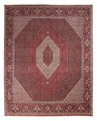 Tapis persan - Bidjar - 300 x 252 cm - rouge clair