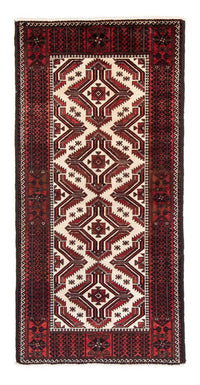 Tapis de couloir Tapis Belutsch - 218 x 103 cm - rouge