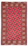 Belutsch Teppich 87x136cm - Orientteppich - rot - Rechteckig / Rot / 87 x 136 cm Rechteckig