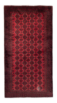 Tappeto corsia Tappeto Belutsch - 230 x 113 cm - rosso scuro