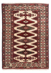 Tappeto Belutsch 91x128cm - Tappeto orientale - Rettangolo / Beige / 91 x 128 cm Rettangolo