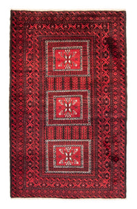 Tapis Belutsch - 217 x 121 cm - rouge