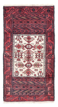 Tapis Belutsch - 146 x 77 cm - rouge clair