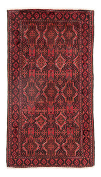 Tapis de couloir Tapis Belutsch - 182 x 101 cm - rouge