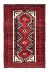 Tapis Belutsch 123x189cm - Tapis persan - rouge - Rectangle / Rouge / 123 x 189 cm Rectangle