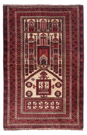 Belutsch Teppich 138 x 89 cm