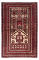 Belutsch Teppich 138 x 89 cm